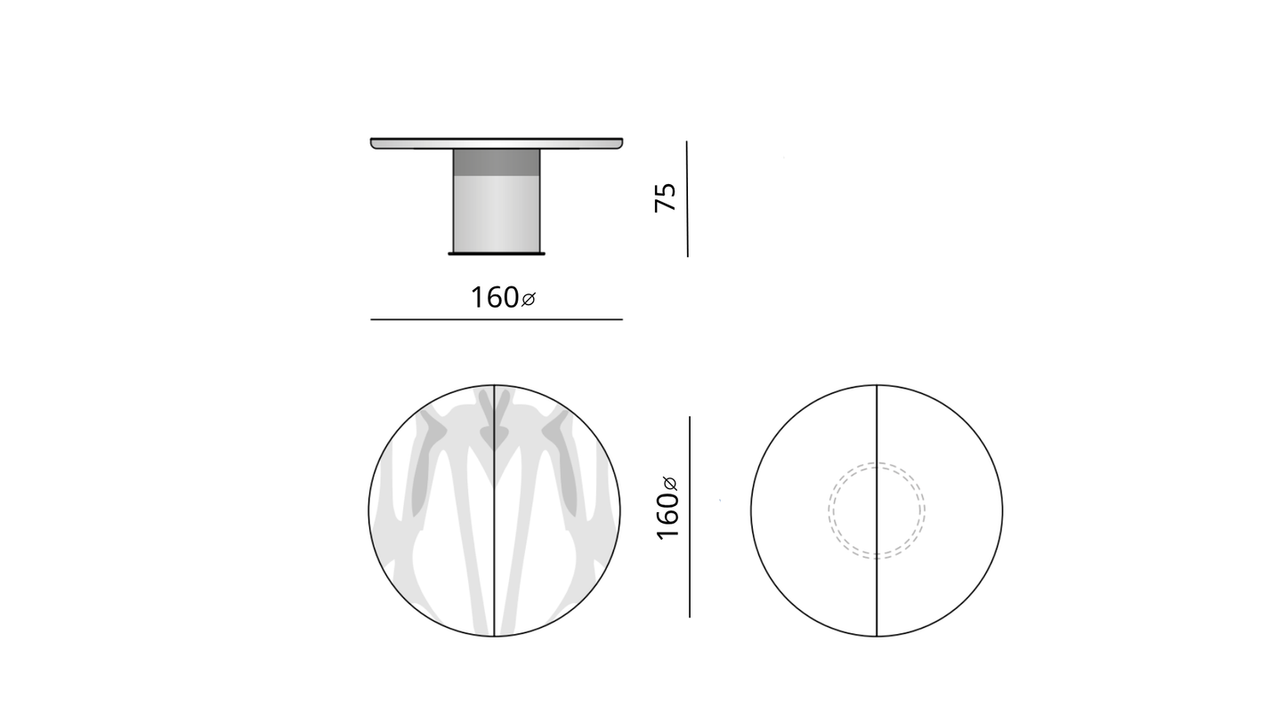 طاولة طعام ليتورا