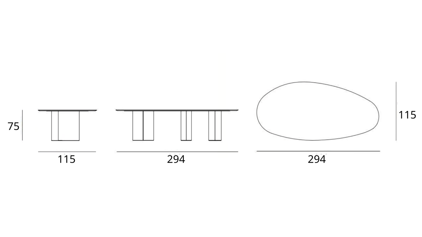 طاولة طعام لاڤا