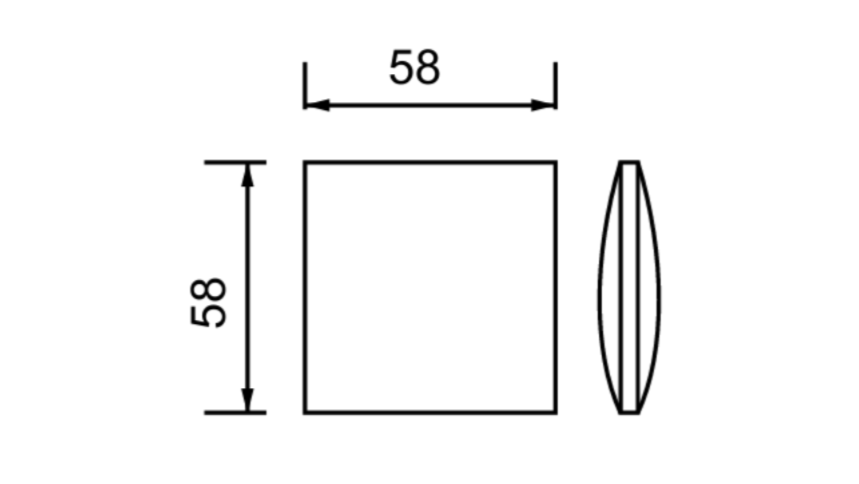 58x58cm
