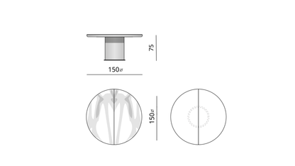 طاولة طعام ليتورا