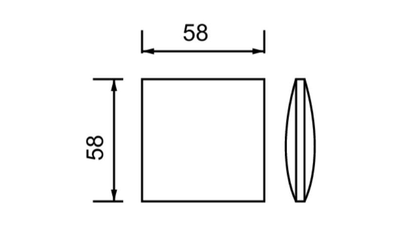 58x58cm