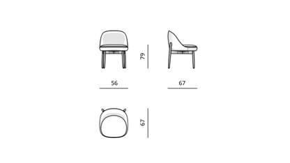 كرسي طعام ناي