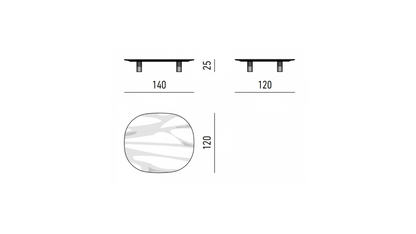 طاولة قهوة سيلفا